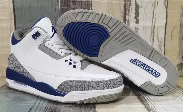 Air Jordan 3 Cement Midnight Navy